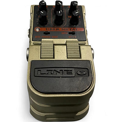 Used Line 6 Tonecore Uber Metal Heavy Distortion Effect Pedal