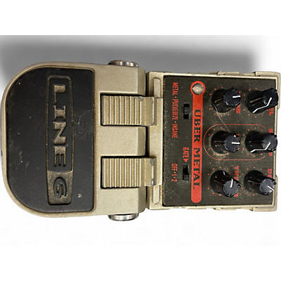 Used Line 6 Tonecore Uber Metal Heavy Distortion Effect Pedal
