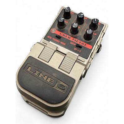 Used Line 6 Tonecore Uber Metal Heavy Distortion Effect Pedal
