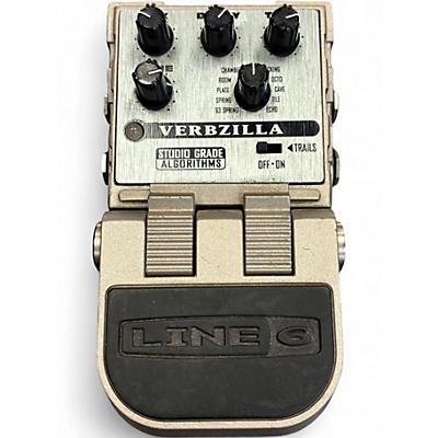 Used Line 6 Tonecore Verbzilla Reverb Effect Pedal