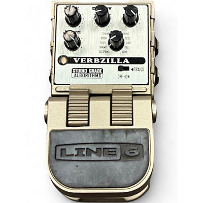 Used Line 6 Tonecore Verbzilla Reverb Effect Pedal