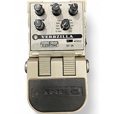 Used Line 6 Tonecore Verbzilla Reverb Effect Pedal