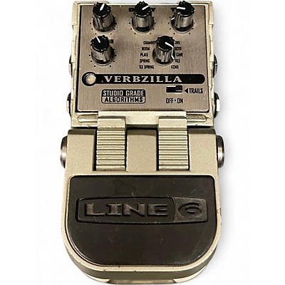 Used Line 6 Tonecore Verbzilla Reverb Effect Pedal