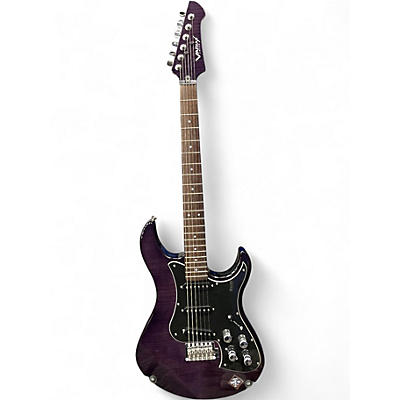 Used Line 6 VARIAX STANDARD LIMITED TRANSPARENT PURPLE Solid Body Electric Guitar