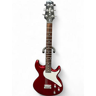 Used Line 6 Variax 300 Red Solid Body Electric Guitar