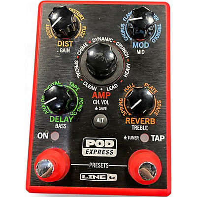 Used Line 6 pod expess Effect Processor