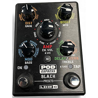 Used Line 6 pod express black Effect Processor