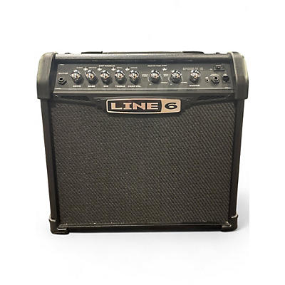 Used Line 6 spider iv 15 watt Guitar Combo Amp