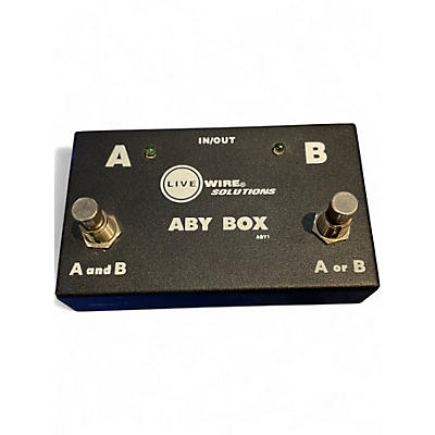 Used Live Wire Solutions ABY BOX Footswitch