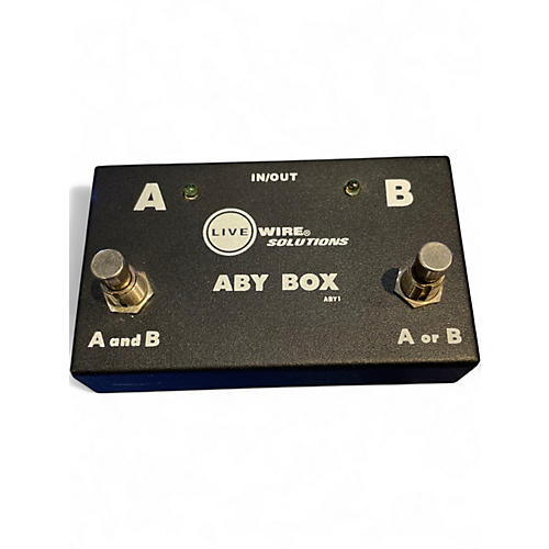 Used Live Wire Solutions ABY BOX Footswitch