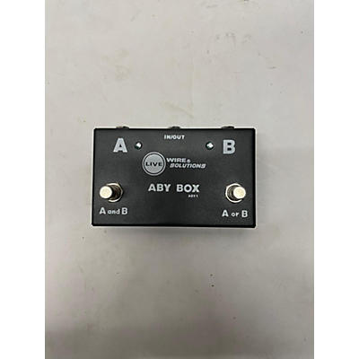 Live Wire Solutions Used Live Wire Solutions ABY Box Pedal