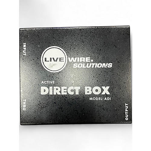 Used Live Wire Solutions ADI ACTIVE DIRECT BOX  Direct Box