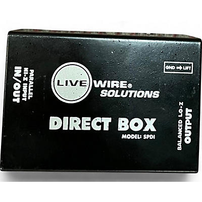 Live Wire Solutions Used Live Wire Solutions DIRECT BOX Direct Box