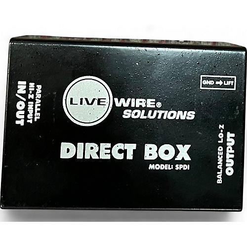 Used Live Wire Solutions DIRECT BOX Direct Box