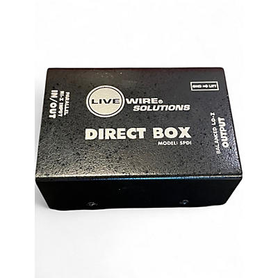 Used Live Wire Solutions DIRECT BOX Direct Box