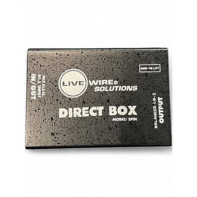 Used Live Wire Solutions Direct Box  Direct Box