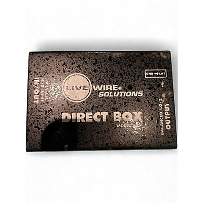 Used Live Wire Solutions Passive Direct Box Direct Box
