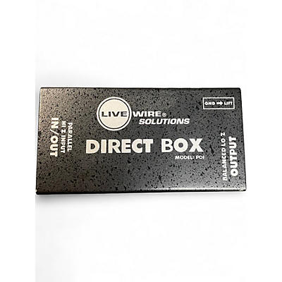 Used Live Wire Solutions Passive Direct Box Direct Box