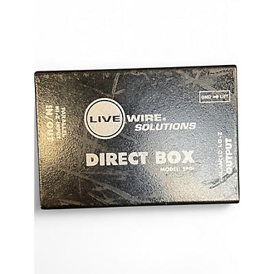 Used Live Wire Solutions SPDI DIRECT BOX Direct Box