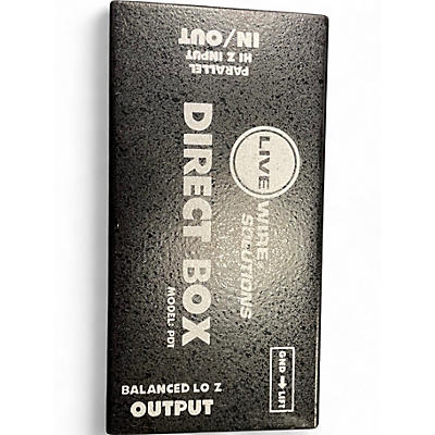 Used Live Wire Solutions direct box Pedal