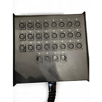 Used Livewire Advantage 24x4 Snake With XLR Returns 100 ft. Black Snake