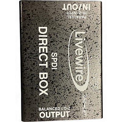 Used Livewire SPDI DI BOX Audio Converter