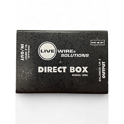 Used Livewire SPDI DIRECT BOX Direct Box