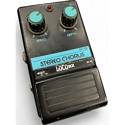Used Loco Box CH-01 STEREO CHORUS Effect Pedal