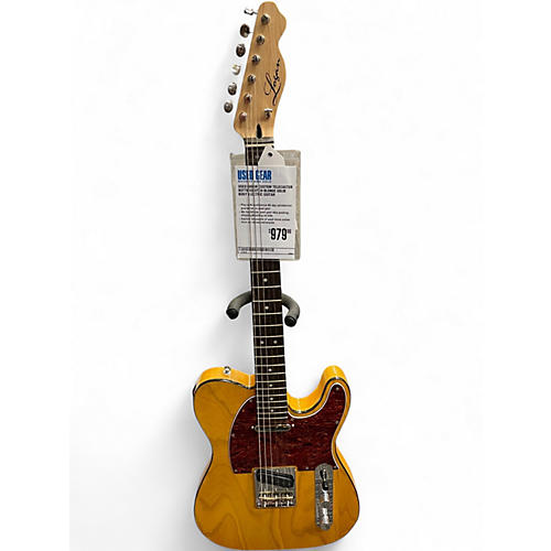 Used Logan CUSTOM TELECASTER Butterscotch Blonde Solid Body Electric Guitar Butterscotch Blonde