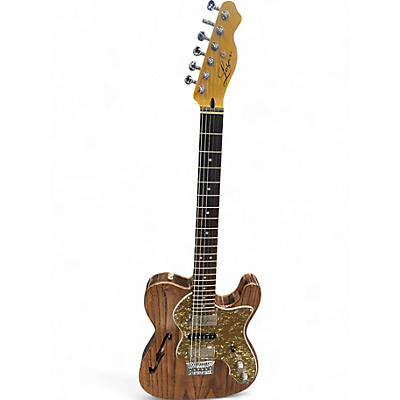 Used Logan T Style brown Solid Body Electric Guitar