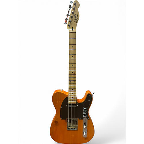 Used Logan TELECASTER Natural Solid Body Electric Guitar Natural