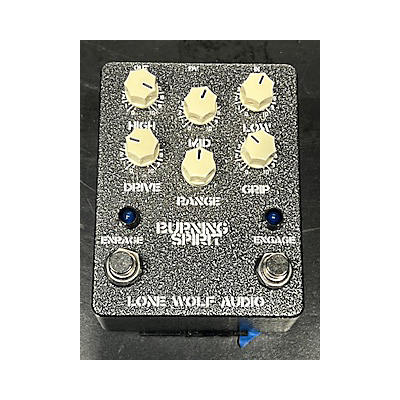 Used Lone Wolf Audio BURNING SPIRIT Effect Pedal