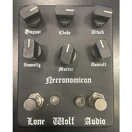 Lone Wolf Audio Used Lone Wolf Audio NECRONOMICON Effect Pedal