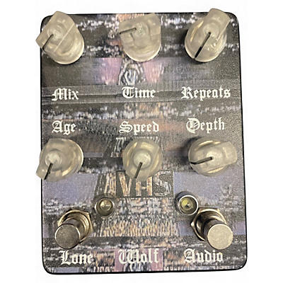 Used Lone Wolf Audio VHS Delay Effect Pedal