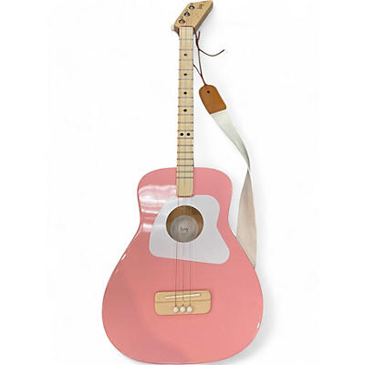 Loog Guitars Used Loog Guitars MINI 3 STRING PINK Acoustic Guitar