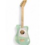 Used Loog mini acoustic Green Acoustic Guitar Green