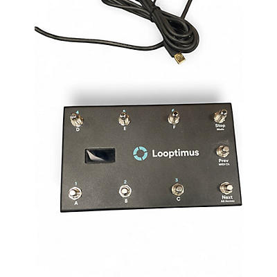 Used Looptimus MIDI FOOT SWITCH MIDI Foot Controller