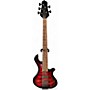 Used Lore Crow Designs LCB 001 Trans Red Electric Bass Guitar Trans Red
