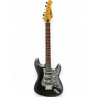 Used Lotus DOUBLE CUTAWAY Blue Solid Body Electric Guitar