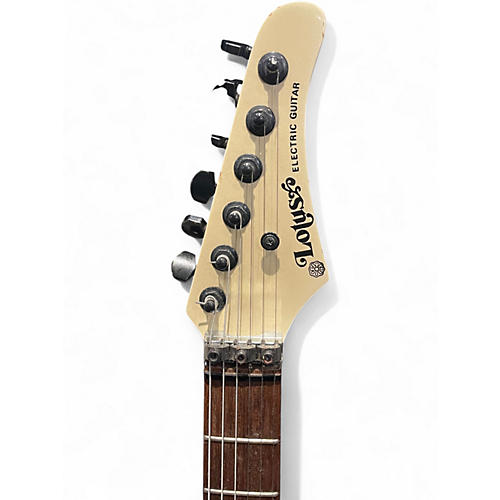 Used Lotus ELETRIC GUITAR White Solid Body Electric Guitar White