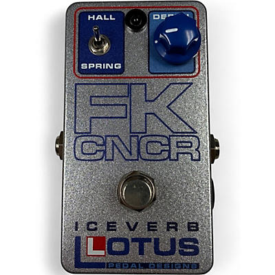 Used Lotus FKCNCR ICEVERB Effect Pedal