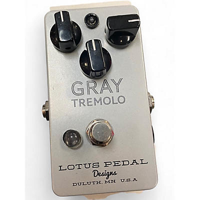Used Lotus GRAY TREMOLO Effect Pedal