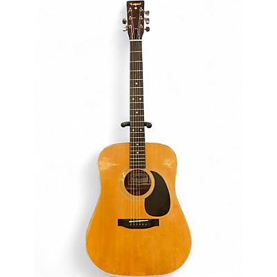 Used Lotus L-100 Natural Acoustic Guitar