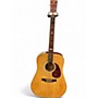 Used Lotus L100 Natural Acoustic Guitar Natural