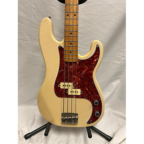 Lotus Used Lotus P-bass Style Vintage White Electric Bass Guitar Vintage White