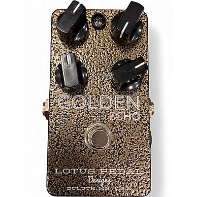 Used Lotus Pedal Design Golden Effect Pedal