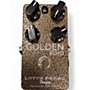 Used Lotus Pedal Design Golden Effect Pedal
