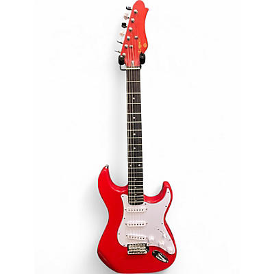 Used Lotus S STYLE  Red Solid Body Electric Guitar