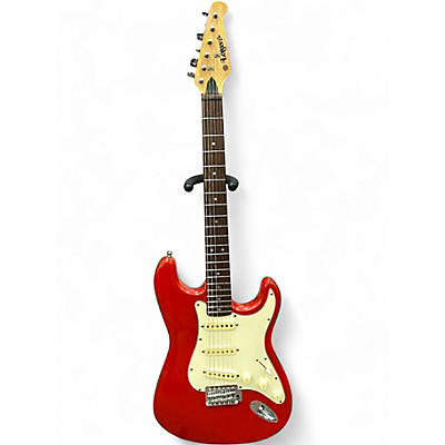 Used Lotus STRAT Fiesta Red Solid Body Electric Guitar