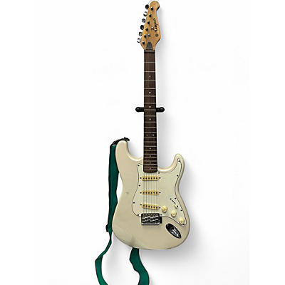 Used Lotus Strat  White Solid Body Electric Guitar